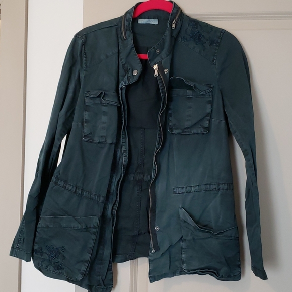 Washed denim jacket - Picture 2 of 6